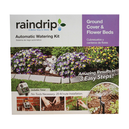 RAINDRIP Grnd Cover Flowerbed Kit SDGCBHP
